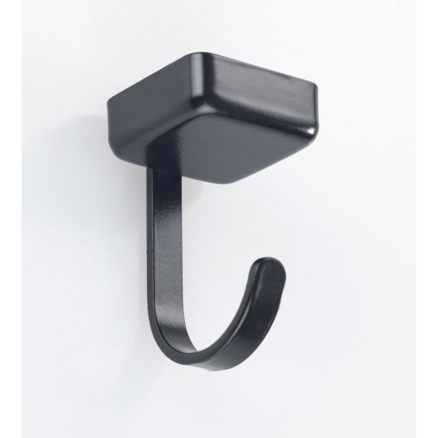 WENKO 71149800 - JET-koukut 2,2x3,9 cm musta/hopea