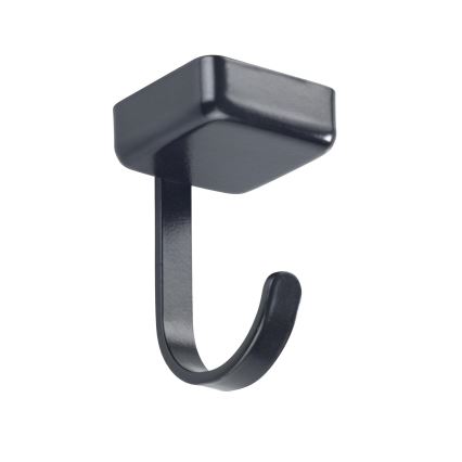 WENKO 71149800 - JET-koukut 2,2x3,9 cm musta/hopea