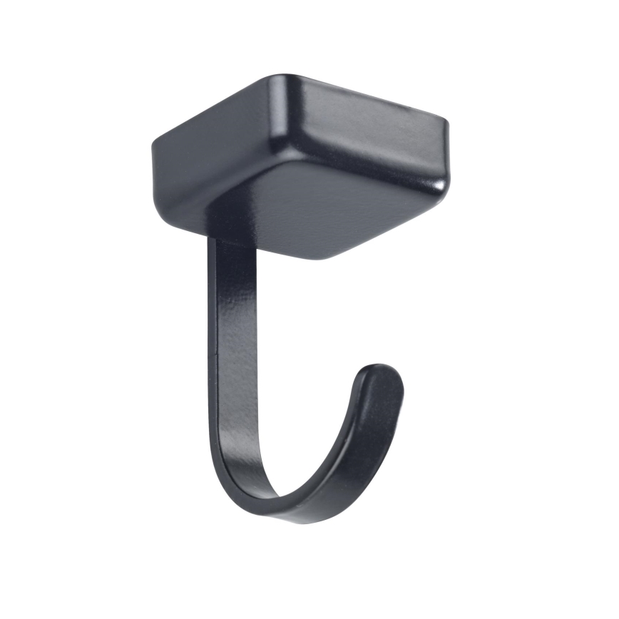 WENKO 71149800 - JET-koukut 2,2x3,9 cm musta/hopea