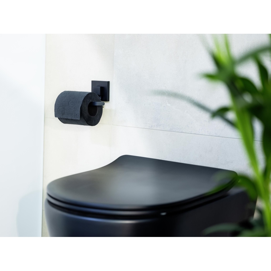 WENKO 71447800 - VACUUM-LOC QUADRO ED vessapaperiteline 14x11 cm musta