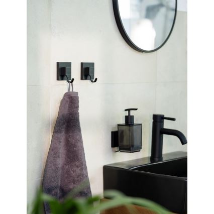 WENKO 71448800 - VACUUM-LOC QUADRO ED imukoukku 6x7 cm musta