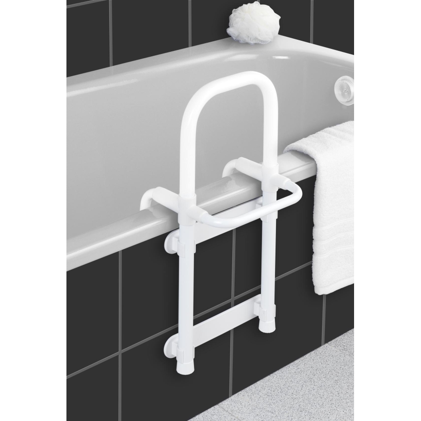 WENKO 8110100-käsituki SECURA 23x52 cm valkoinen