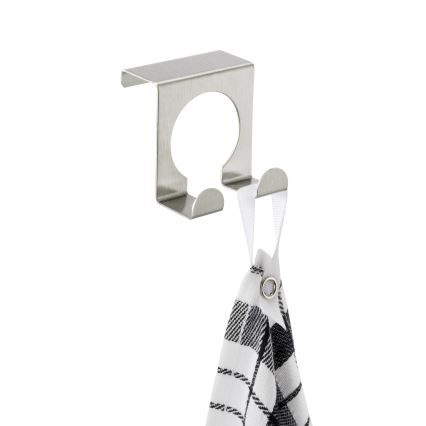 WENKO 8411100 - Koukku 5x5 cm ruostumaton teräs/hopeanvärinen