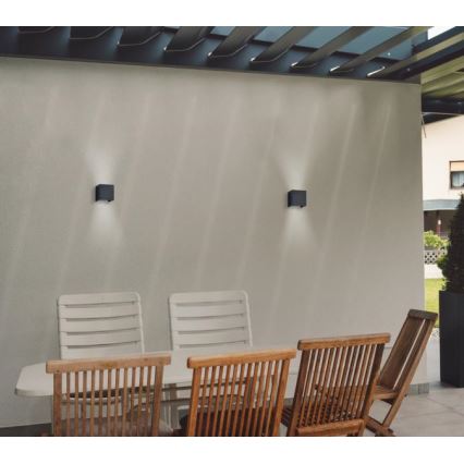 Westinghouse 61149 - LED-ulkoseinävalaisin FREYA 2xLED/4,5W/230V IP44 musta