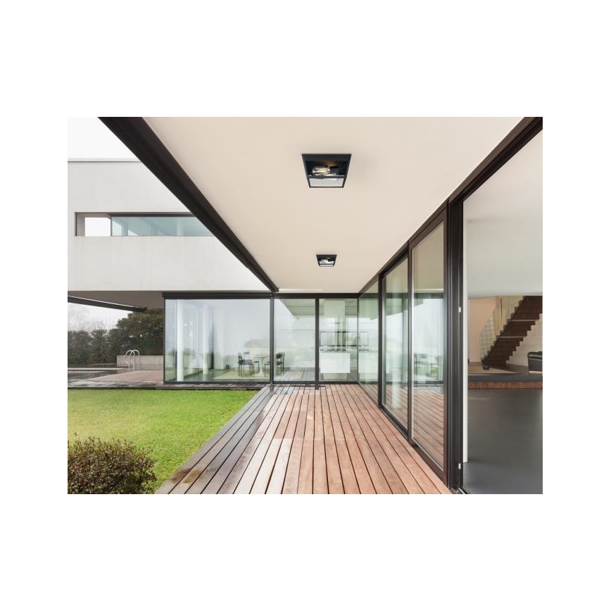 Westinghouse 61219 - Ulkokattovalo PETERSON 2xE27/40W/230V IP44