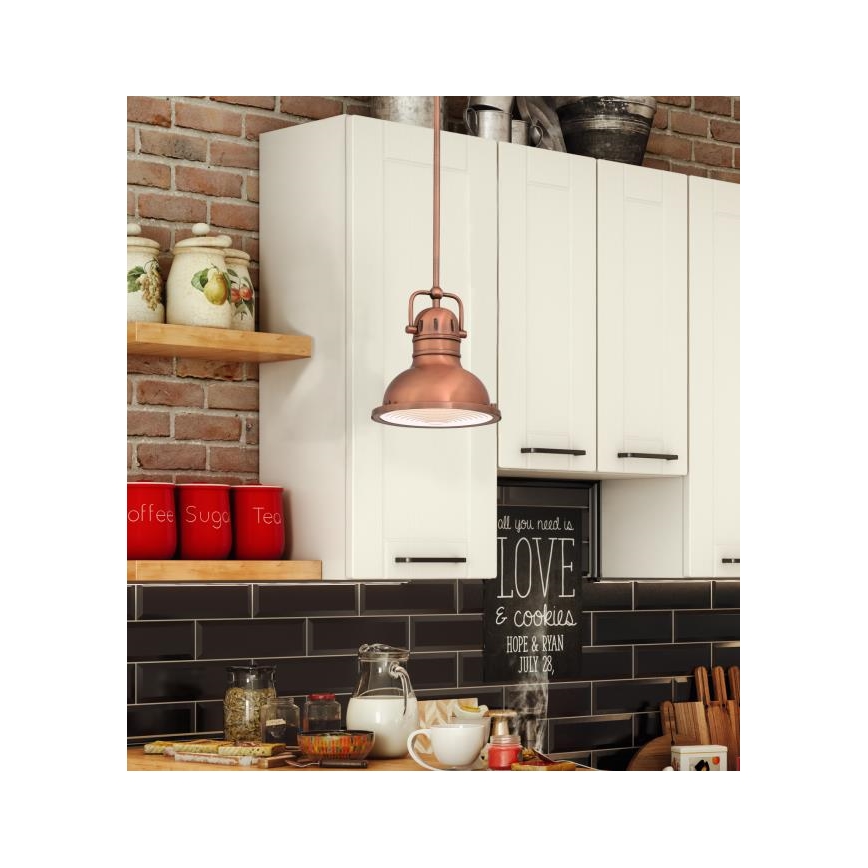 Westinghouse 6308440 - Varrellinen kattovalaisin BOSWELL 1xE27/60W/230V halkaisija 22 cm