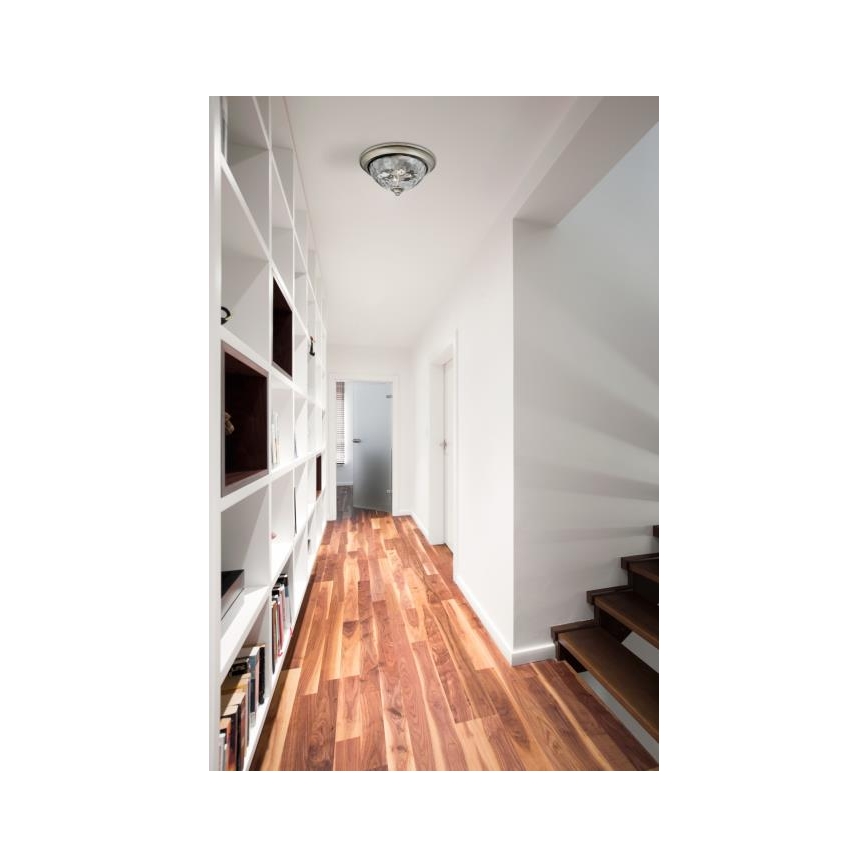 Westinghouse 6326740 - Kattovalaisin BASSET 2xE27/40W/230V halkaisija 33 cm