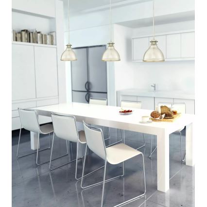 Westinghouse 6326940 - Varrallinen kattokruunu MORRISON 1xE27/60W/230V, halkaisija 31 cm