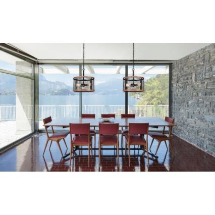 Westinghouse 63327 - Kattokruunu ketjussa EMELIE 3xE27/60W/230V