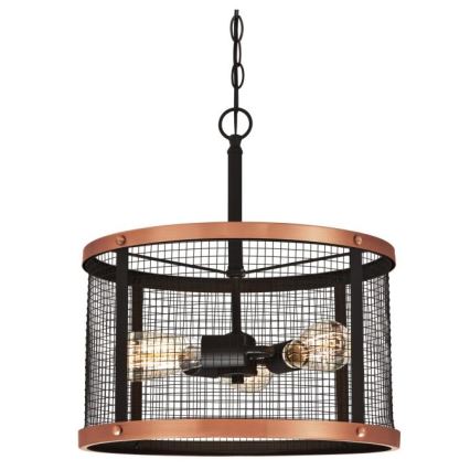 Westinghouse 63327 - Ketjulla ripustettava kattokruunu EMELIE 3xE27/60W/230V Ø 42 cm
