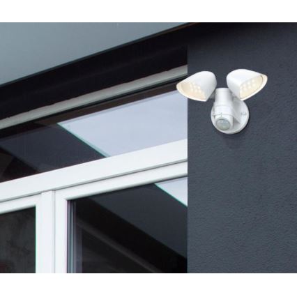 Westinghouse 63642 - LED-ulkovalaisin liiketunnistimella LED/17,5W/230V IP44