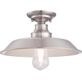 Westinghouse 6370240 - Pintakiinnitteinen kattovalaisin IRON HILL 1xE27/60W/230V halkaisija 31 cm