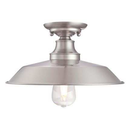 Westinghouse 6370240 - Pintakiinnitteinen kattovalaisin IRON HILL 1xE27/60W/230V halkaisija 31 cm