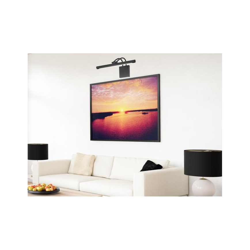 Westinghouse 7501640 - LED himmennettävä taulovalo LED/15W/230V musta