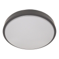 WILTON kattovalaisin anturilla, 2xE27/60W/230V, Ø 33 cm, antrasiitti