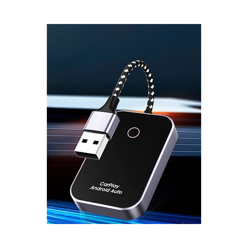 Winner Group-Adapteri GoWireless! langatonta yhteyttä varten CarPlay ja Android Auto