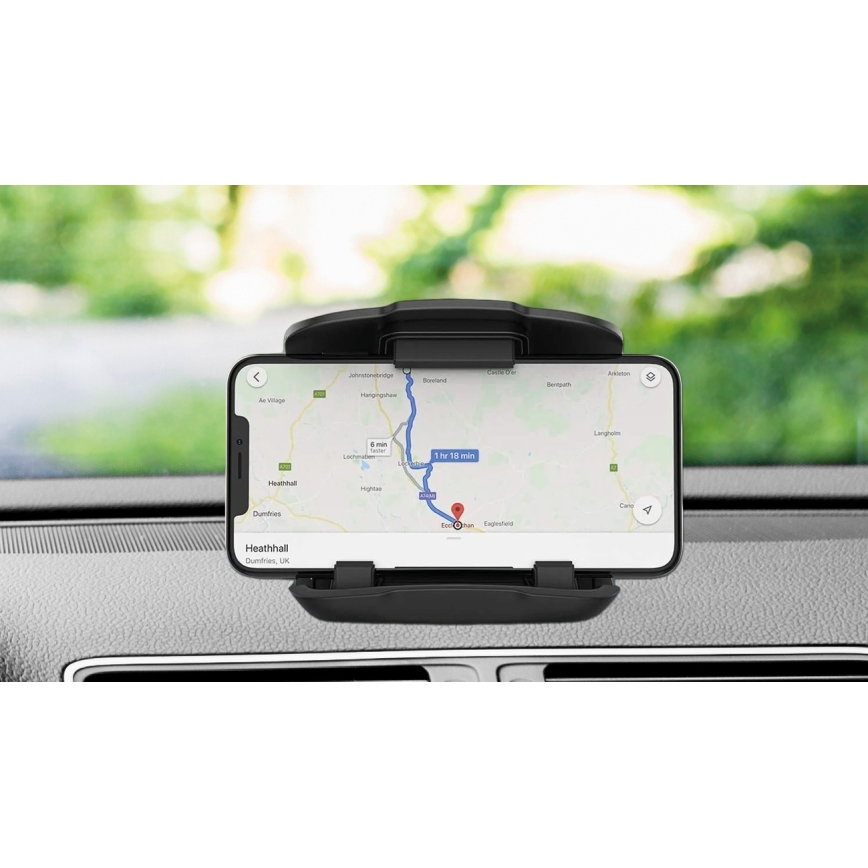 Winner Group - Autopuhelimen pidike imukupilla musta