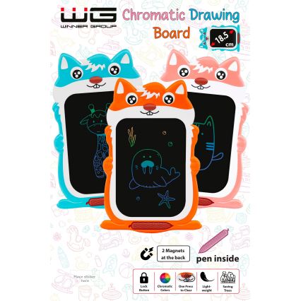 Winner Group - Lasten piirustuslauta 7,3 1xCR2016 orava