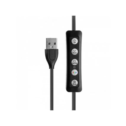 Winner Group - RGB-LED himmennettävä lattiavalaisin jalustalla ja vloggauspidikkeellä LED/10W/5V