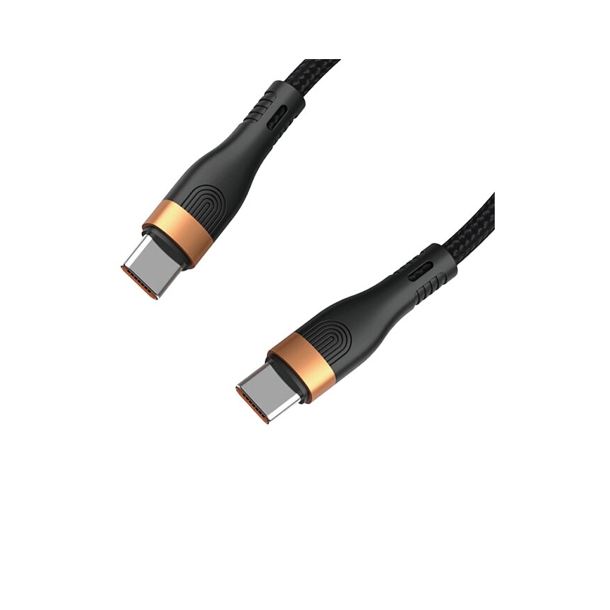 Winner Group -USB-kaapeli 3in1 USB-C / Lightning, USB-C ja Micro USB 100W 1,5m musta