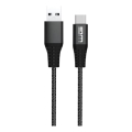 Winner Group - USB-kaapeli USB-C / USB-A 60W 2m musta