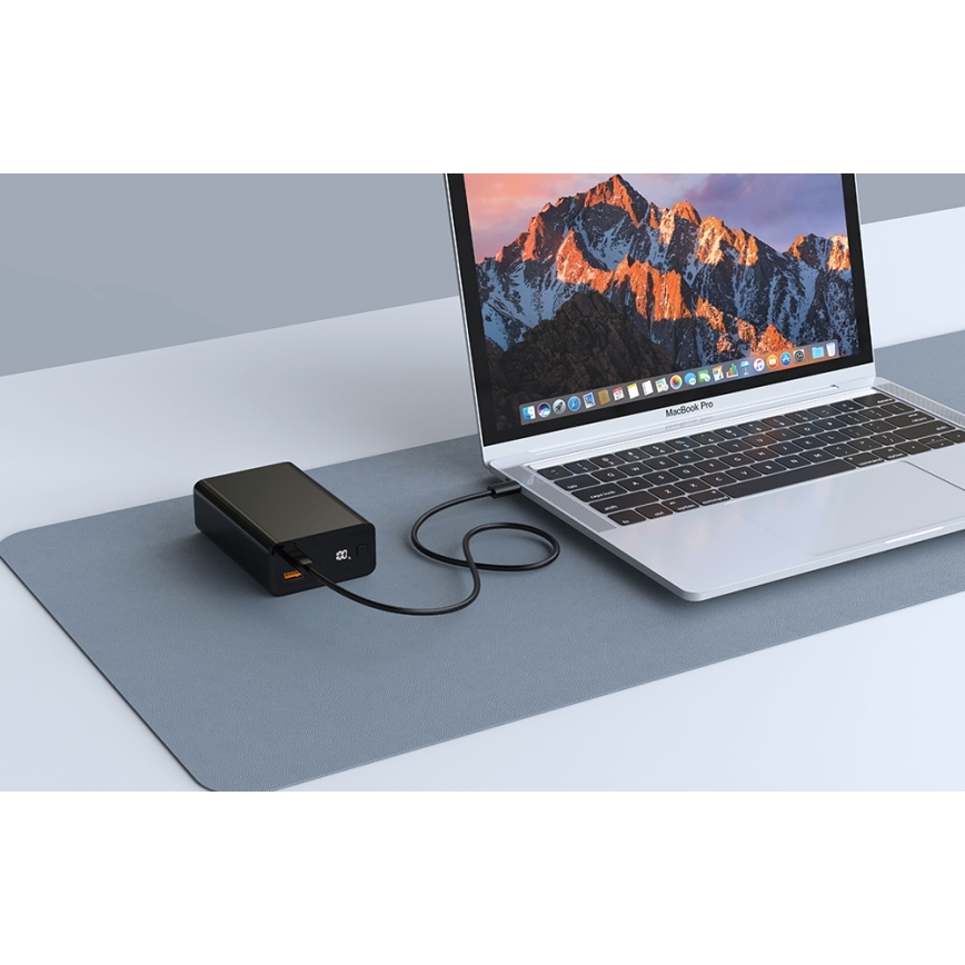 Winner Group - Varavirtalähde näytöllä 20000 mAh 20W Power Delivery musta