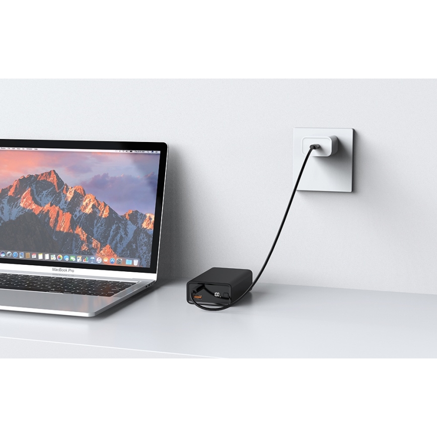 Winner Group - Varavirtalähde näytöllä 20000 mAh 20W Power Delivery musta