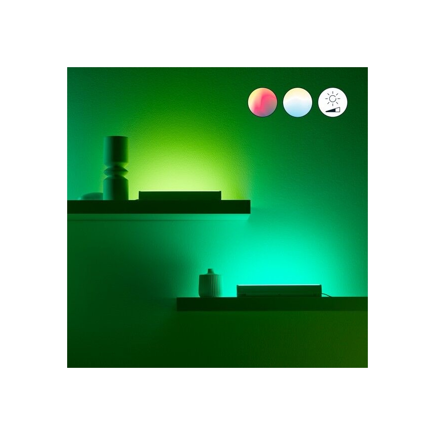 WiZ - SARJA 2x LED RGBW himmennettävä lamppu BAARI LED/5,5W/230V 2200-6500K Wi-Fi
