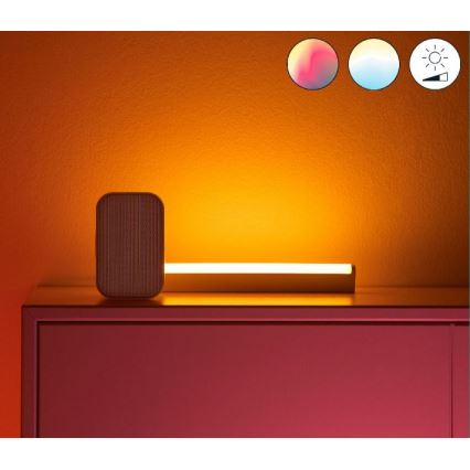 WiZ - SARJA 2x LED RGBW himmennettävä lamppu BAARI LED/5,5W/230V 2200-6500K Wi-Fi