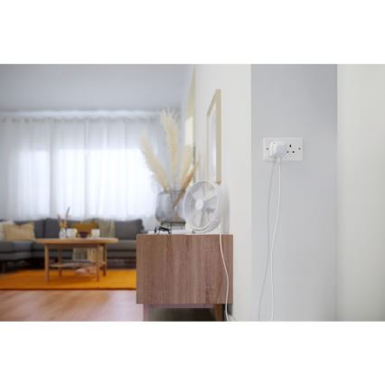 WiZ - Älykäs pistoke F 2300W + powermeter Wi-Fi SCHUKO