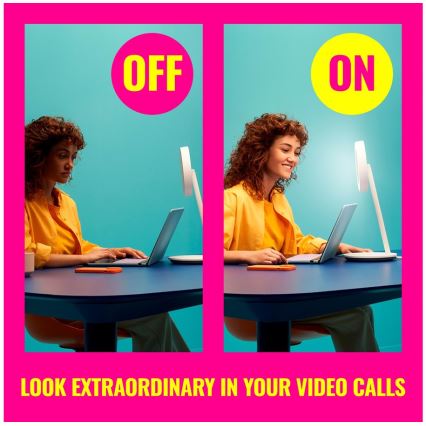 WiZ - Himmennettävä LED-pöytävalaisin PORTRAIT LED/10W/5V Wi-Fi 2700-6500K CRI 90