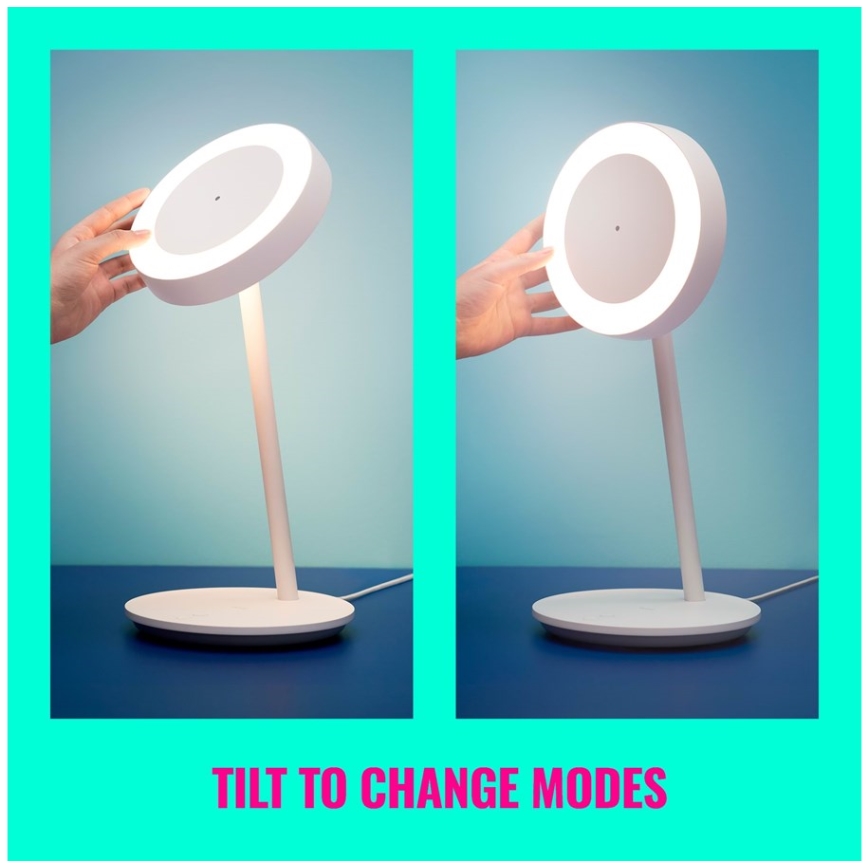 WiZ - Himmennettävä LED-pöytävalaisin PORTRAIT LED/10W/5V Wi-Fi 2700-6500K CRI 90