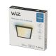WiZ - LED Himmennettävä kattovalo SUPERSLIM LED/12W/230V 2700-6500K Wi-Fi musta