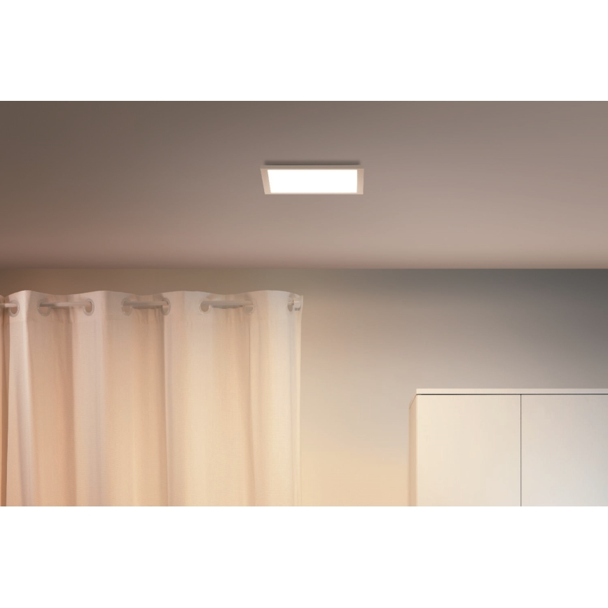 WiZ - LED Himmennettävä kattovalo SUPERSLIM LED/12W/230V 2700-6500K Wi-Fi valkoinen