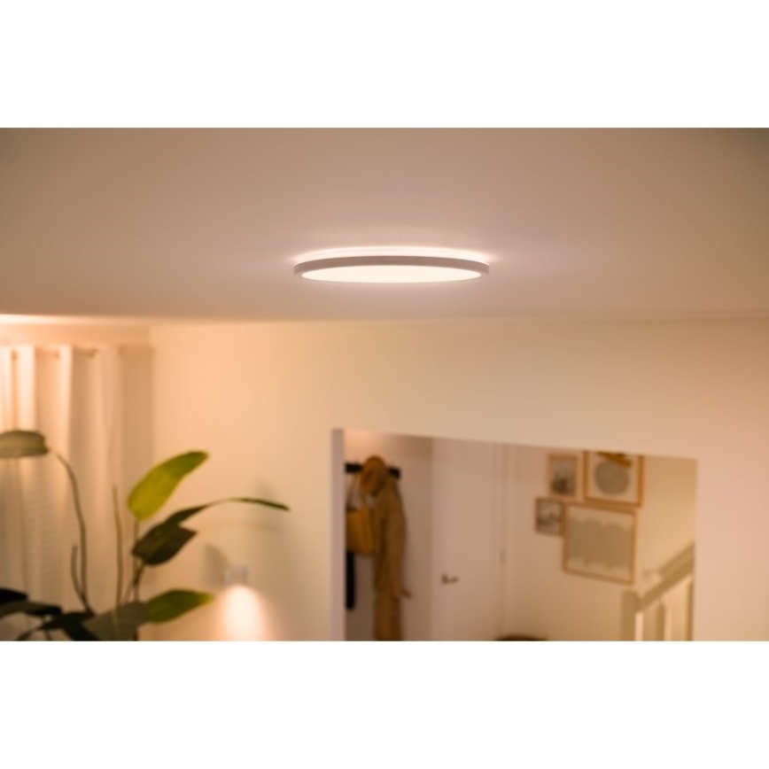 WiZ - LED Himmennettävä kattovalo SUPERSLIM LED/14W/230V 2700-6500K Wi-Fi valkoinen