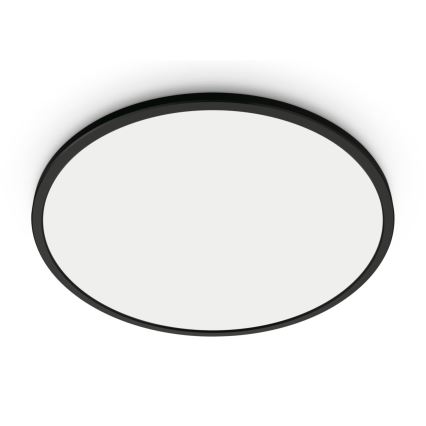 WiZ - LED Himmennettävä kattovalo SUPERSLIM LED/14W/230V 2700-6500K Wi-Fi musta