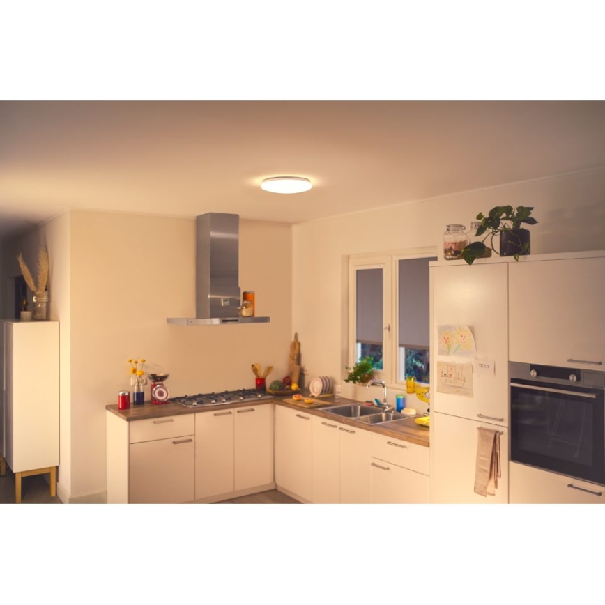 WiZ - LED Himmennettävä kattovalo SUPERSLIM LED/17W/230V 4000K Wi-Fi