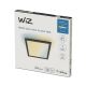 WiZ - LED Himmennettävä kattovalo SUPERSLIM LED/36W/230V 2700-6500K Wi-Fi musta