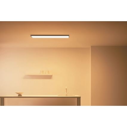 WiZ - LED Himmennettävä paneeli SUPERSLIM LED/36W/230V 2700-6500K Wi-Fi musta