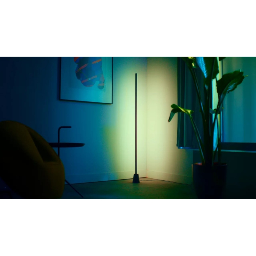 WiZ - LED RGBIC Himmennettävä lattiavalaisin GRADIENT LED/9,7W/230V 2700-6500K Wi-Fi