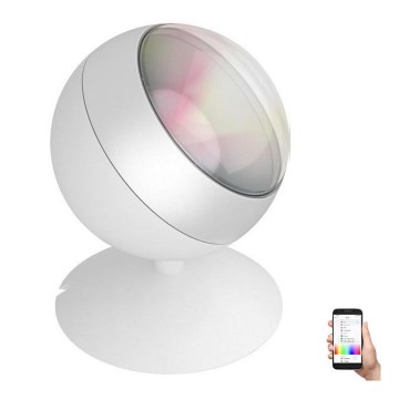 WiZ - LED RGBW Himmennettävä pöytälamppu QUEST LED/13W/230V 2200-6500K Wi-Fi valkoinen