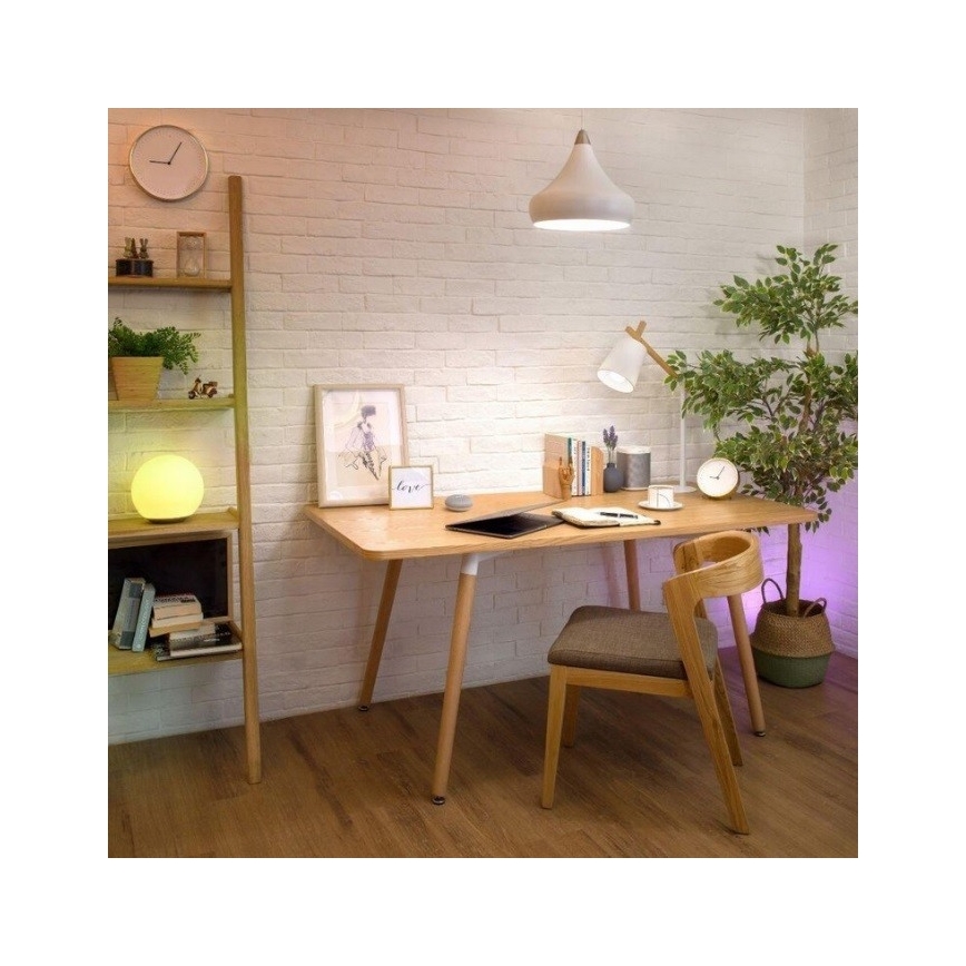 WiZ - LED RGBW Himmennettävä pöytälamppu SPIRIT LED/13W/230V Wi-Fi 2200-6500K
