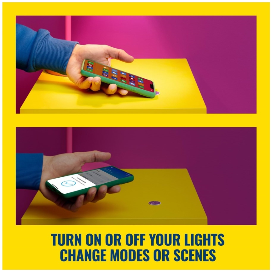 WiZ - NFC Itseliimautuva tag ohjaamaan valaistusta 4 kpl