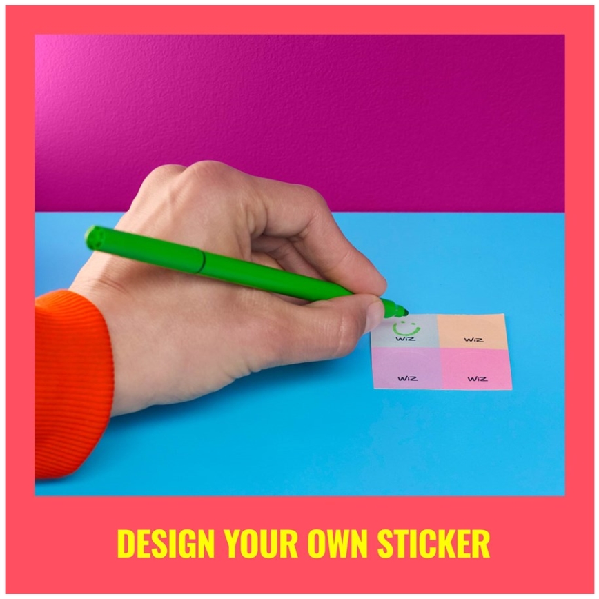 WiZ - NFC Itseliimautuva tag ohjaamaan valaistusta 4 kpl