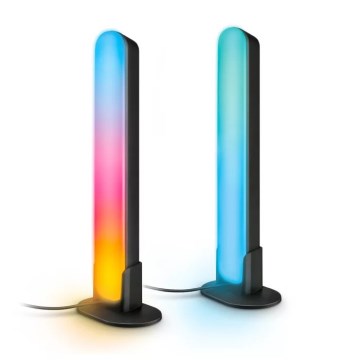 WiZ -SETTI 2x LED RGBIC Himmennettävä valaisin GRADIENT LED/8,2W/230V 2700-6500K Wi-Fi