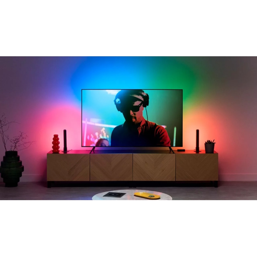 WiZ -SETTI 2x LED RGBIC Himmennettävä valaisin GRADIENT LED/8,2W/230V 2700-6500K Wi-Fi