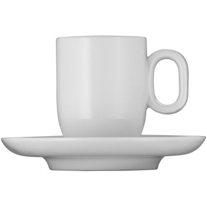 WMF - SARJA 2x Espresso-kupit ja aluslautaset BARISTA valkoinen