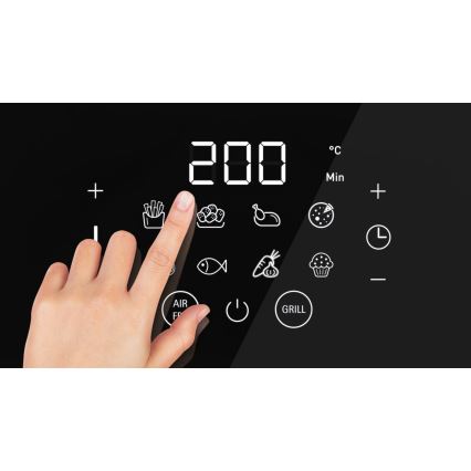 WMF - Air Fryer MULTI TASTE 1550W/230V musta