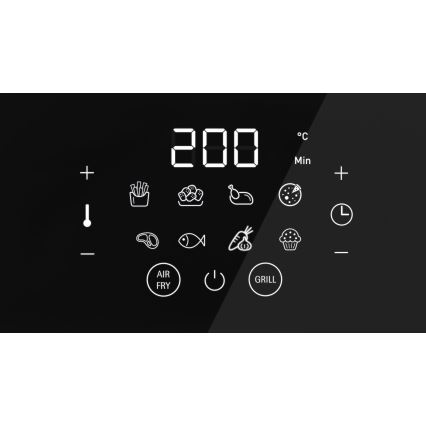 WMF - Air Fryer MULTI TASTE 1550W/230V musta