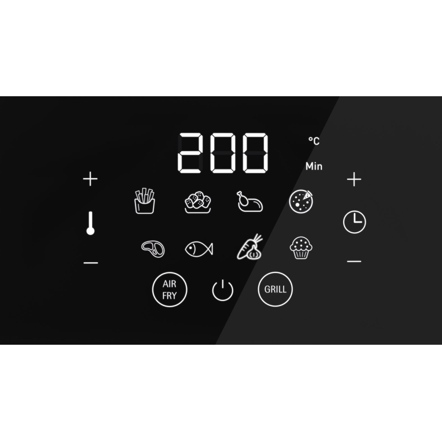 WMF - Air Fryer MULTI TASTE 1550W/230V musta